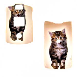 Motorola V3/V3m/V3c Kitten Snap-On Protector Case Faceplate