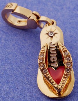 Juicy Couture Flip Flop Charm