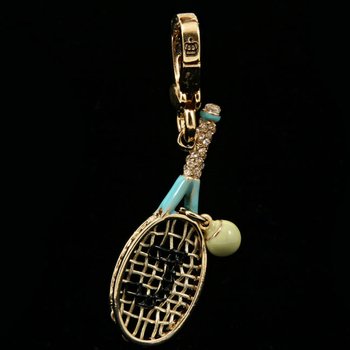 Juicy Couture Tennis Racquet Charm