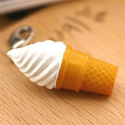 ice cream cell phone strap